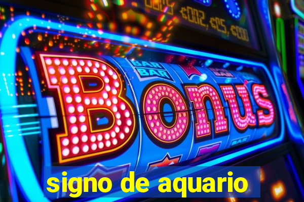 signo de aquario